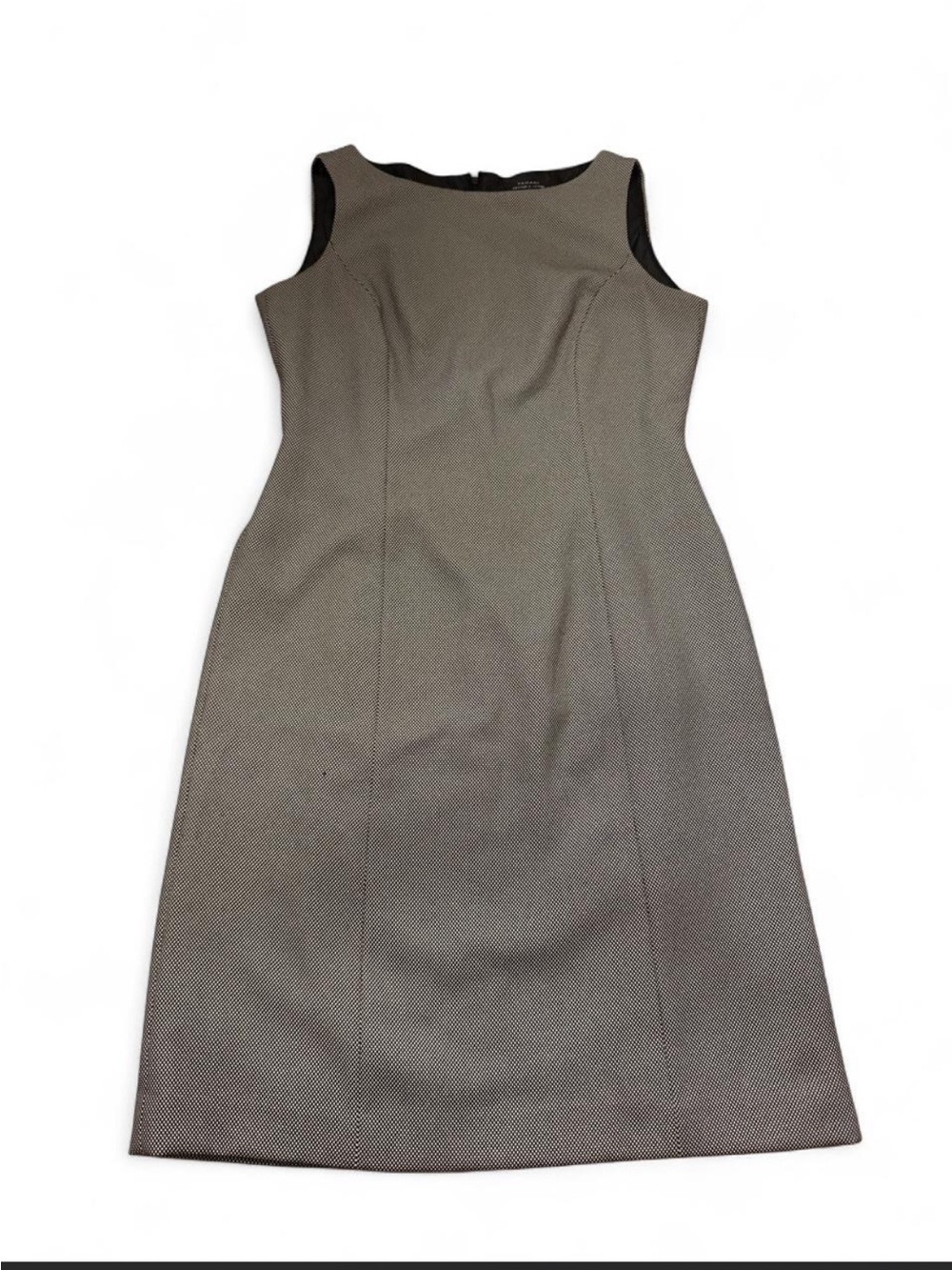 Tahari Taupe Sheath Dress